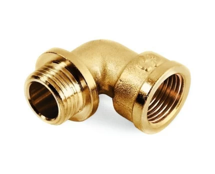 Žalvarinė alkūnė GENERAL FITTINGS, 3/4", vid/išor
