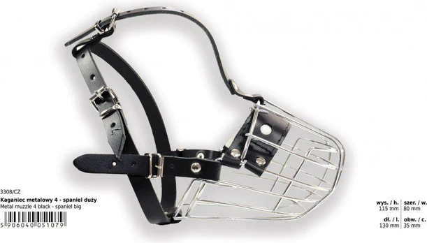 Dino Metalinis snukis - 4 didelis spanielis