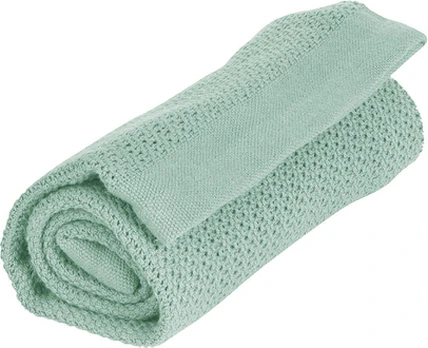 Vinter & Bloom - Filt Soft Grid Blanket ECO - Sage Green
