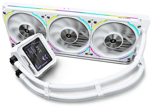Valkyrie V360 LCD 360mm AiO Liquid CPU Cooler in Baltas