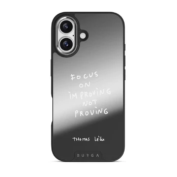Focus On - iPhone 17 Case, Elite Mirror Dark (MagSafe) / Silver