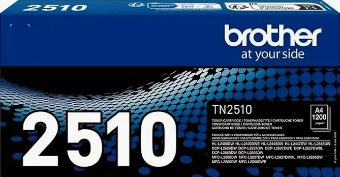 TN2510, Originali kasetė (Brother)