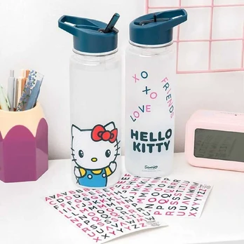 Paladone Hello Kitty bottle with stickers 650ml