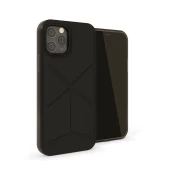 Pipetto Origami Snap for iPhone 12/12 Pro - Black kaina