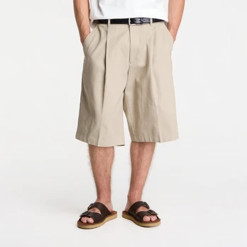 AllSaints Castro Short Pasilla Brown - Dydis XL (M038TE Pasilla Brown Šortai)