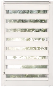 Ritininė užuolaida Karpol Basic, balta, 47 cm x 150 cm kaina