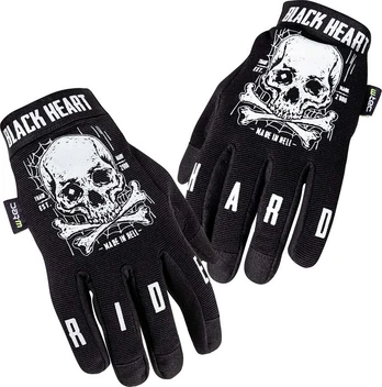 Moto pirštinės W-TEC Web Skull