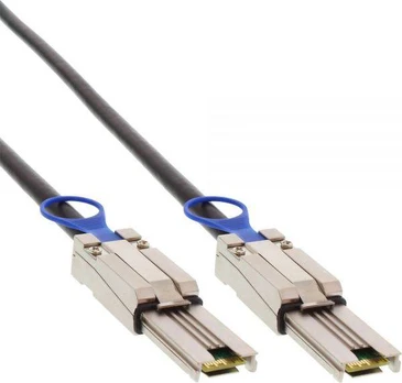 InLine SFF 8088 - SFF 8088, 0.5m, Juodas (27623A)