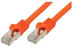 Shiverpeaks RJ45 Patchkabel S/FTP, Cat7 LSZH 5,0m oranžinis