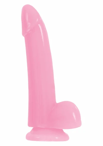 NS Novelties Firefly Glowing Dong 5 inch - Luminous TPE, Suction Base