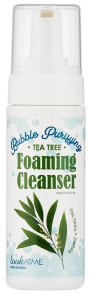 Look At Me, Bubble Purifying, Tea Tree Oil, Purifying, Cleansing Foam, 100 ml