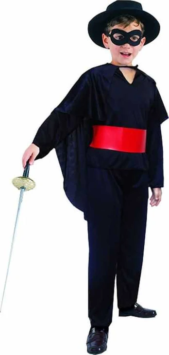 GoDan universalus Zorro kostiumas
