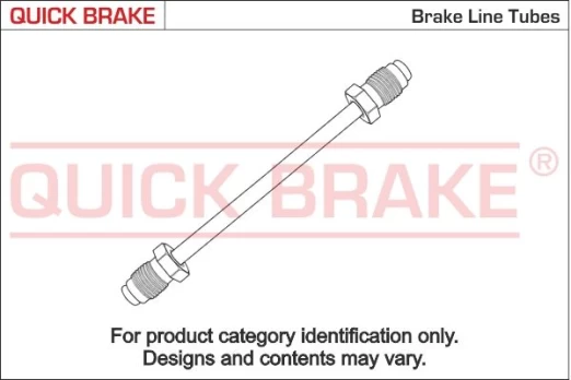 QUICK BRAKE QBCU-0800A-A Brake hose