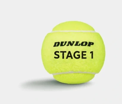 Teniso kamuol. DUNLOP STAGE 1 GREEN 72-box ITF