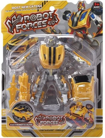 Transformuojamas robotas-automobilis Trifox