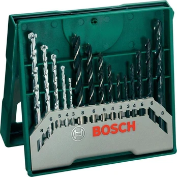 Grąžtas Bosch 15-dalių gražtu kompl.