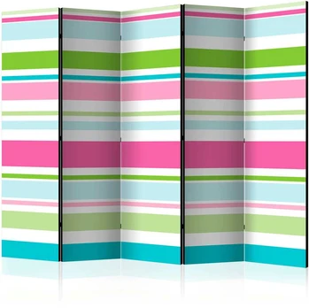 Artgeist Pertvara - Bright stripes II [Room Dividers]