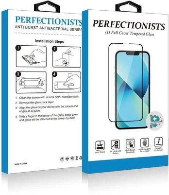 LCD apsauginis stikliukas 3D Perfectionists Xiaomi Redmi Note 14 Pro 4G lenktas juodas