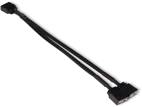 Alphacool Y-Splitter aRGB 3-Pin auf 2x 3-Pin 15cm - juodas