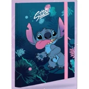 Aplankas su guma Disney CORE STITCH, A5 kaina