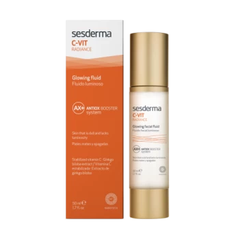 SESDERMA C-VIT švytėjimo suteikiantis fluidas, 50 ml