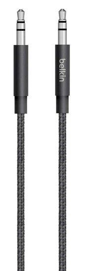 Kabelis Belkin Jack 3.5mm - Jack 3.5mm, 1.2m AV10164BT04-BLK