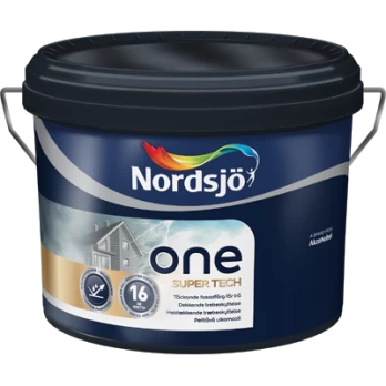 Dažai Nordsjo ONE SUPER TECH, BW bazė (balta), 2.5 l
