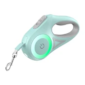Automatinis pavadėlis 3m Rojeco (žalias) kaina