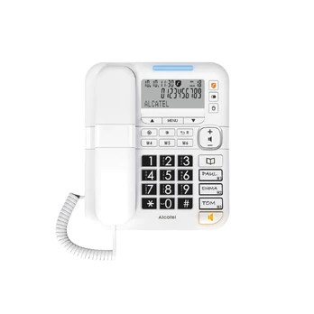 Fiksuotojo ryšio telefonas Alcatel Balta
