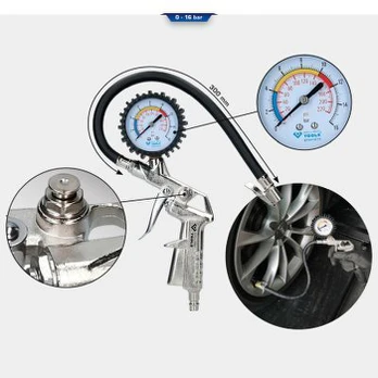 Padangų oro matuoklis/pildytuvas KS TOOLS BT691019