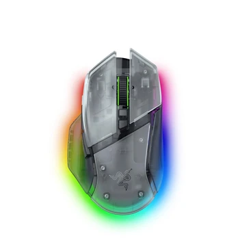Razer Basilisk V3 Pro 35K Wireless Gaming Mouse RF Wireless+Bluetooth+USB-A 35000 DPI, Phantom White | RZ01-05240400-R3G1