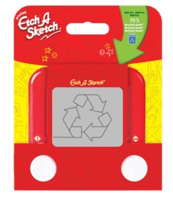 ETCH A SKETCH Magiška kišeninė piešimo lentelė