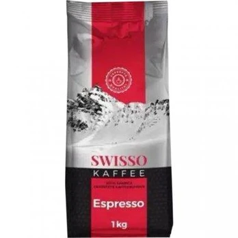 Kavos pupelės 100% arabika SWISSO ESPRESSO, 1kg