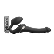 Strap-On-Me - Strap-on Multi Orgasm Remote Controlled 3 Motors Black S Strap-on dildo kaina