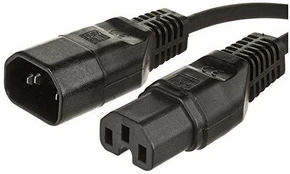 Maitinimo kabelis MicroConnect Jumper Cable C14 - C15 0.5m