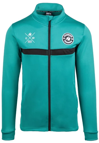 Gorilla Wear Vernon Track Jacket - Teal Green