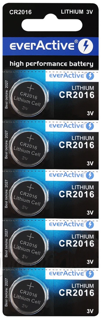 Elementai Everactive, CR2016, 3 V