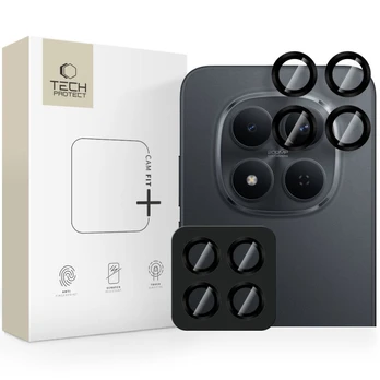 Kameros apsauga Xiaomi Redmi Note 15 Pro 5G / 15 Pro Plus 5G telefonui "Tech-Protect Camring Fit+"
