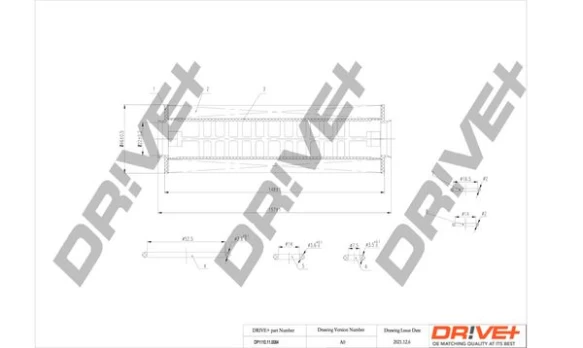 Alyvos filtras Dr!ve+ DP1110.11.0084