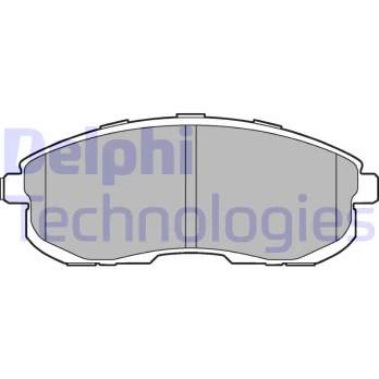 DELPHI LP3245 Brake pad set