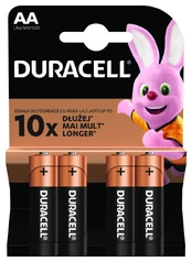 Duracell Basic MN1500 AA šarminės baterijos 4 vnt. kaina