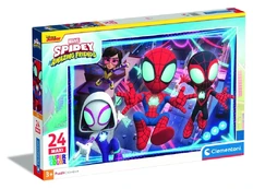 Clementoni CLE puzzle 24 maxi Spidey 28527 kaina