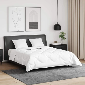 Antklodė Kita 3 pcs Balta 240 x 200 cm Pūkai