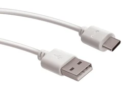 Laidas Forever, USB Type C/USB, balta kaina