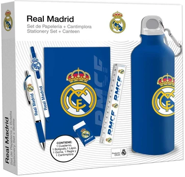 Kids Licensing Real Madrid Stationery + Bottle set