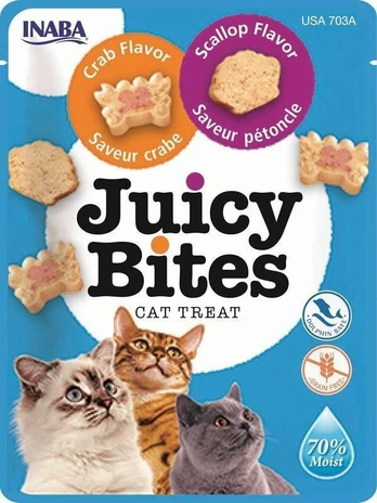 Snack for Cats Inaba Juicy Bites 3 x 11,3 g Krabas