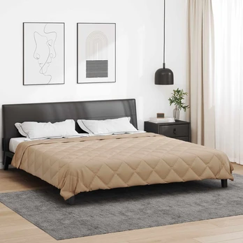 Pilna metų antklodė Taupe 220 x 240 cm Mikropluoštas