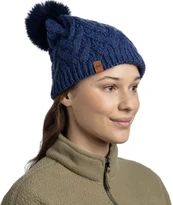 Buff Czapka zimowa damska Buff Knitted&Fleece Beanie Caryn - midnight kaina