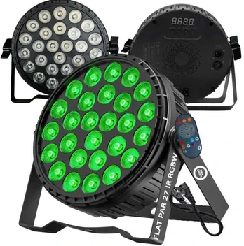 LIGHT4ME FLAT PAR 27 IR RGBW par