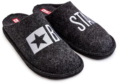 Klasikinės vyriškos šlepetės Big Star Juodos